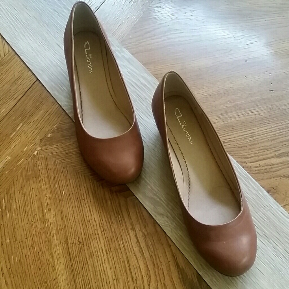 New Low Heel Wedge Shoes